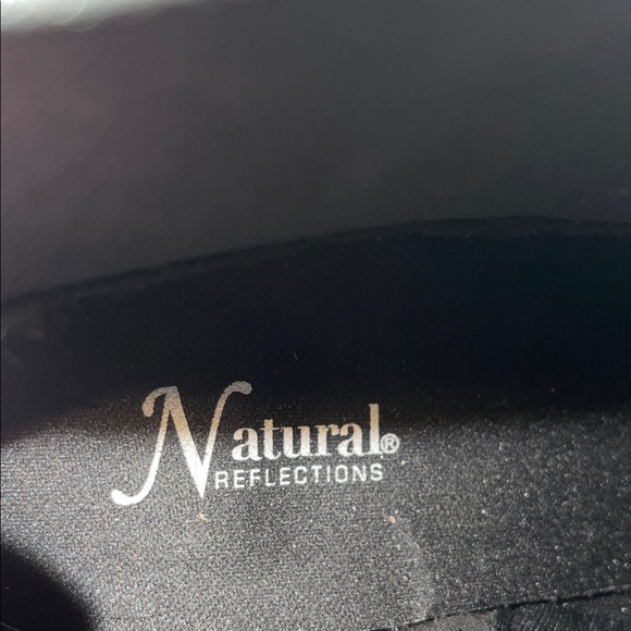 Natural Reflections Black Ankle Booties - Picture 2 of 5